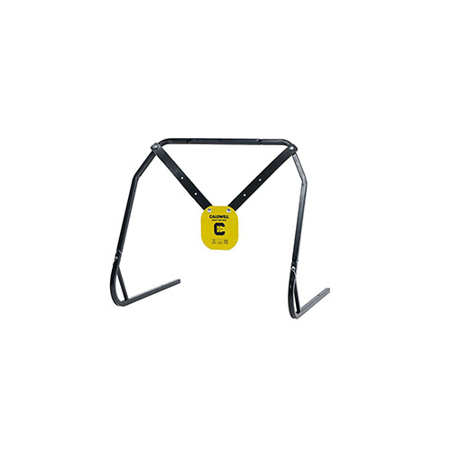 El Caldwell Portable Range Kit incluye un objetivo de acero AR500 de 8”, soporte de acero plegable y XL Strap Hangers, ¡perfecto para un día en el campo de tiro!